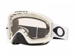 Masque cross Oakley O Frame 2.0 Pro MX blanc mat Ã©cran transparent