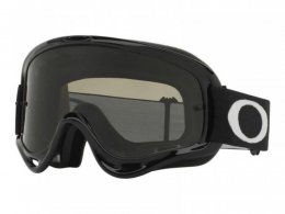 Masque cross Oakley O Frame MX Jet noir Ã©cran fumÃ© foncÃ©