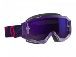 Masque cross Scott Hustle X MX violet/rose â Ã©cran chrome violet
