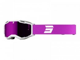 Masque cross Shot Iris 2.0 Tech violet/blanc brillant