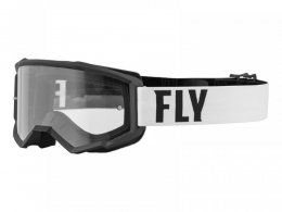 Masque Fly Racing Focus blanc/noir