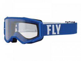 Masque Fly Racing Focus bleu/blanc