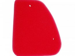 Mousse de filtre Ã  air rouge pour Peugeot 50 Trekker, Elystar, Buxy