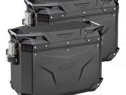 Paire de valises latÃ©rales Givi Trekker Outback EVO 48+37 litres noir