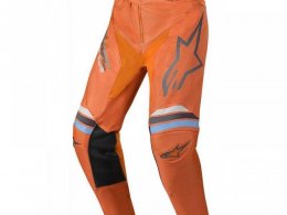 Pantalon cross Alpinestars Racer Braap gris foncÃ©/orange fluo
