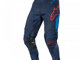 Pantalon cross Alpinestars Racer Compass dark navy/mid blue/burgundy-