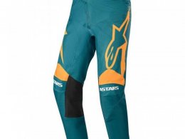 Pantalon cross Alpinestars Racer Supermatic petrol/orange