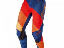 Pantalon cross Alpinestars Techstar Venom dark blue/red/tangerine