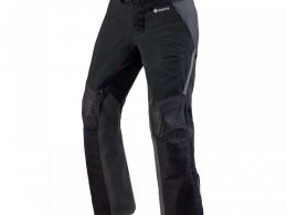 Pantalon textile Rev'it Stratum Gore-Tex noir/gris (court)