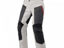 Pantalon textile RevâIt Tornado 4 H2O silver/black â court