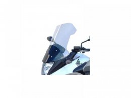 Pare-brise Bullster haute protection 54 cm incolore Honda 800 Crossrun