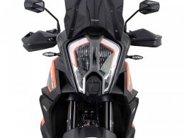 Pare-brise MRA Touring TM noir avec KTM 1290 Super Adventure R/S 21-23