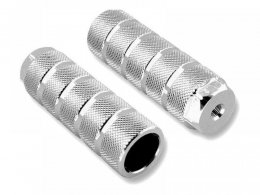 Pegs BMX M14/100 V BIKE aluminium argent Ã38mm