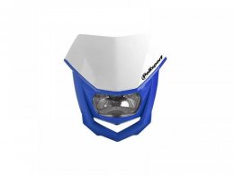 Plaque phare Polisport Halo blanc/bleu Yamaha 98