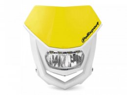 Plaque phare Polisport Halo LED jaune/blanc