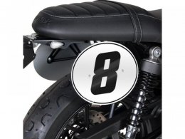 Plaques latÃ©rales Barracuda aluminium Triumph Street Twin 900 16-20