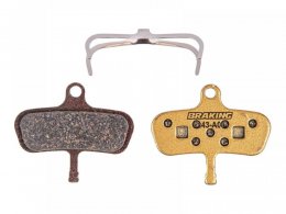 Plaquettes de frein Braking P20 Carbo-mÃ©tallique Avid Code (2007-2010