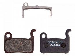 Plaquettes de frein Braking P21 Organique Shimano XTR/XT