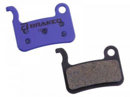 Plaquettes de frein organiques Brakco Shimano/TRP/Clarks