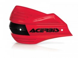 Plastiques de remplacement Acerbis pour protège-mains X-Factor rouge