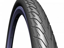 Pneu City 20x1.75 Rubena Flash noir TR renfort anti-crevaison 3mm"