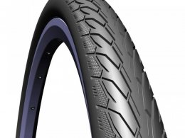 Pneu City 24x1.75 Rubena Flash noir TR renfort anti-crevaison 3mm"