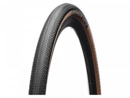 Pneu gravel 700Cx40 Hutchinson Overide Tubeless noir/marron TS