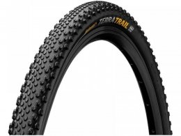 Pneu Gravel 700x35 Tubeless Continental Terra Trail Shield Wall noir T