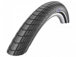 Pneu vÃ©lo City Schwalbe Big Apple 24x2.00 TR noir"