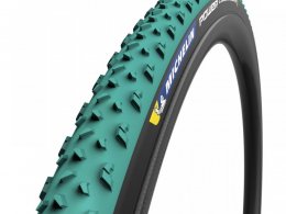 Pneu vÃ©lo cyclocross Michelin Cyclocross Mud TS vert (700 X 33C)