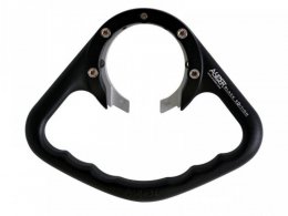 PoignÃ©e de rÃ©servoir A-SIDER noire pour Triumph Daytona 675 06-15