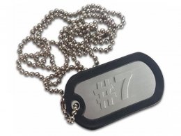 Porte clés plaque type armée US #7