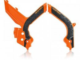 Protection de cadre Acerbis X-Grip KTM EXC150 TPI 2020 Orange/Noir Bri