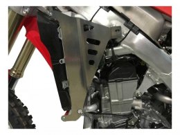 Protection de radiateur AXP aluminium/rouge Honda CRF 450 R 17-20