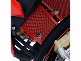 Protection de radiateur dâhuile noire R&G Racing Aprilia RSV4 Factor