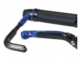 Protections de levier Chaft aluminium bleu/noir