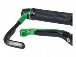 Protections de levier Chaft aluminium vert/noir