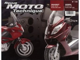 Revue Moto Technique 146.1 NT 700V 06-08 / Peugeot 125 Satelis 4V 06-0