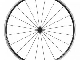 Roue avant vÃ©lo de route Shimano RS100 noire