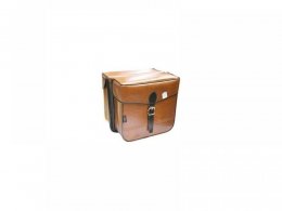Sacoche latÃ©rale Sporfabric S14 Style vintage marron (fixation courro