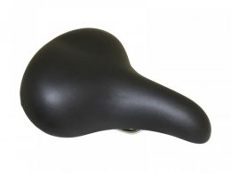 Selle vÃ©lo Newton Classic Ã  ressort noir