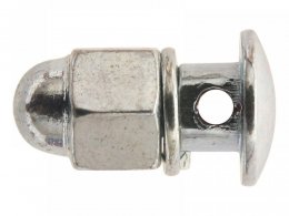 Serre cable de frein Algi 5x80  trou 2,5mm Ã©crou borgne (Boite de 25)