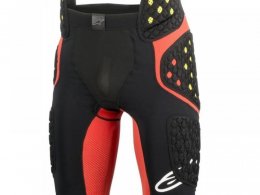 Short de protection Alpinestars Sequence Pro rouge/noir