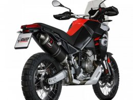 Silencieux MIVV Dakar inox noir Aprilia Tuareg 660 22-24