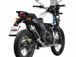 Silencieux MIVV Dakar inox noir Royal Enfield Himalayan 21-23