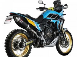 Silencieux MIVV Dakar inox noir Yamaha TÃ©nÃ©rÃ© 700 19-24