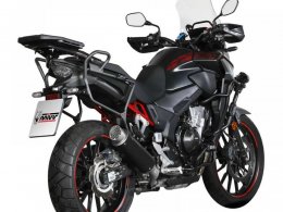 Silencieux Mivv GP Pro inox noir Honda CB 500 X 21-24