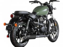 Silencieux Mivv HR-1 inox noir/alu Royal Enfield Meteor 350 22-24