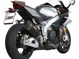 Silencieux Mivv SR-1 titane noir/carbone Aprilia RSV4 22-24