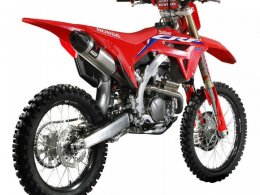 Silencieux Mivv STR-1 inox/carbone Honda CRF 250 R 22-24